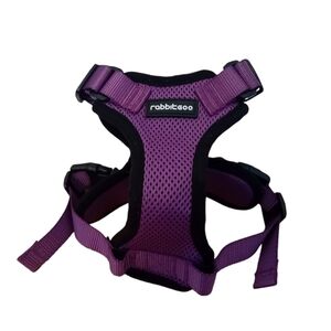 Rabbitgoo Cat Or‎ Bunny Rabbit Harness Purple Pets Outside Safety Size XS
